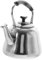CIYODO Zwitschernder Wasserkocher Kaffee Wasserkocher pfeifende Wasserkocher edelstahlkanne edelstahlwasserkocher Teekessel mit großer Kapazität Wasserkocher für den Haushalt Silver