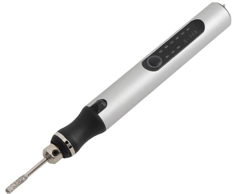 Fabater Stylo de Gravure, Mini Kit D'outils Rotatifs à 3 Vitesses, Machine de Gravure électrique Portative avec 50 Accessoires, Outil de Gravures sans Fil pour la Sculpture