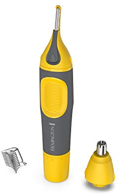 Remington Remington Virtually Indestructible Nose, Ear & Brow Trimmer, Yellow, NE3871