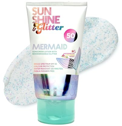 Sea Star Sparkle Mermaid SPF 50 Biodegradable Glitter Sunscreen