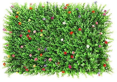 prato artificiale dell'eucalipto della decorazione della sede della casa del tappeto erboso del prato inglese di 40x60cm con il fiore