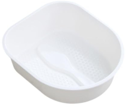 Generic Vasca per pediluvio Vasca per pediluvio Vasca per pediluvio Secchio per lavaggio piedi in ammollo Pedicure Casa, Bianco