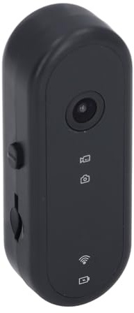 CHICIRIS 1080p HD Small Dash Cam avec Connexion WLAN à la Moto-vlog de Vélo, Caméra d'action Anti-Shake pour la Perspective de la Première Personne