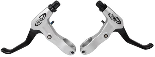 HillMiles MTB Lot de 2 leviers de frein de vélo en alliage d'aluminium - 2,2 cm de diamètre - Pour la plupart des vélos, vélos de route et VTT