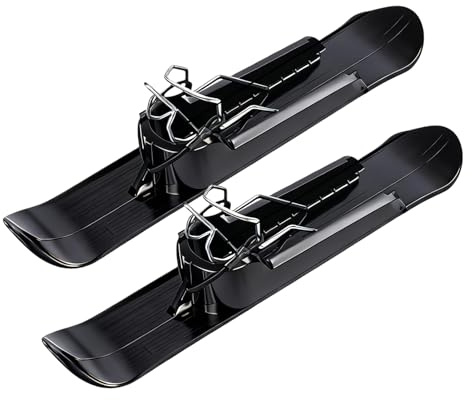 Snow Scooter Kufen: Schnee Roller Schlitten Faltschuhbrett Ski Für Kinderwagen, Scooter, Schienen, Kinderwagen Rollatoren