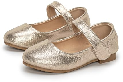 Genérico Zapatos Mary Jane para niñas Elegantes Bailarinas Princesas Boda Noche Escuela cómodos