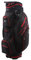 Caddymatic Golf Deluxe 14-Way Trolley Bag (Black/Red)