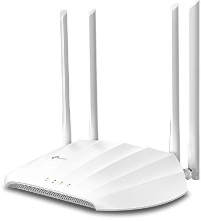 MERCUSYS AC1200 Wireless Gigabit Access Point | Desktop WiFi Bridge | MU-MIMO & Beamforming | Supports Ap/Multi-SSID/Client/RE Mode | 4 Fixed Antennas | Passive PoE w/Free PoE Injector (TL-WA1201)