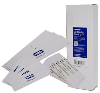 HID Fargo DTC ID Card Printer Cleaning Kit | Part Code: 086177 | Performance Enhancing ID Card Printer Cleaning Kit
