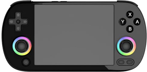 RG40XX H Retro Game Console 64GB, 4 IPS Display, Powerful CPU, Multi-Emulator Support, Online Multiplayer, PC Game Streaming, HDMI Output, 6-Hour Battery, Play Anytime, Anywhere (Black)