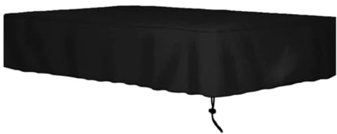 Funda para mesa de billar de 285 x 158 x 20 cm, poliéster 420D, a prueba de polvo, protección solar y lluvia, impermeable, para interiores y exteriores, cubierta rígida para mesas de billar