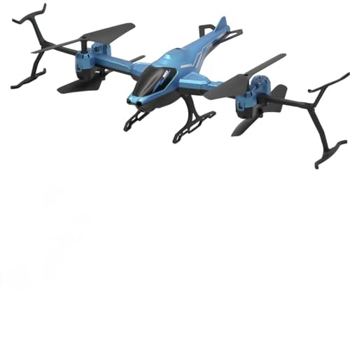 OBEST Helicóptero teledirigido de 2,4 G, cuadricóptero con volteos 3D, tiempo de vuelo de 15 minutos, juguete para niños (azul)