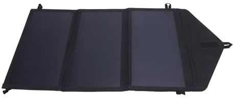 Acouto 30W Hopfällbar Bärbar Solladdare med USB Typ C DC-utgång Solpanel PD Snabbladdning för Telefoner 12V Bilbatteri Strömförlust Förebyggande Mångsidighet PD-designad Ladda Camping