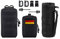3 St. Strapazierfähige Taktische Militärische Molle-Beutel aus Nylon, Vielseitig Einsetzbar, Kompakt, Wasserabweisend, EDC-Beutel-Organizer Molle-Wasserflaschen-Beutel, Rucksack Tragetasche