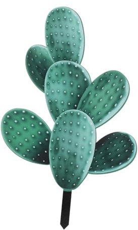 BESPORTBLE Piquet Décoratif pour Jardin Extérieur Ornement De Cactus pour Terrasse Pelouse Et Cour Facile à Insérer Sol