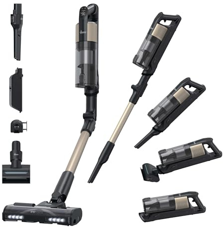 Hoover HF3 CORE Pet Flexi Aspirapolvere Senza Filo con tubo flessibile, fino a 110 AW, autonomia 60 minuti, Anti-Twist, spazzola All Floor a doppio bordo, QuickPark, Mini Turbo Spazzola [HF3CZ10PX]