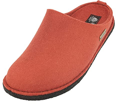 HAFLINGER Flair-Soft, Tofflor Unisex Vuxen, Terracotta, 36 EU