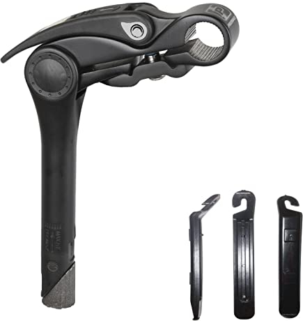 Lenkervorbau Promax Klemmung 25,4 mm Neigungswinkel verstellbar von 0° bis +70° inkl. Reifenheber