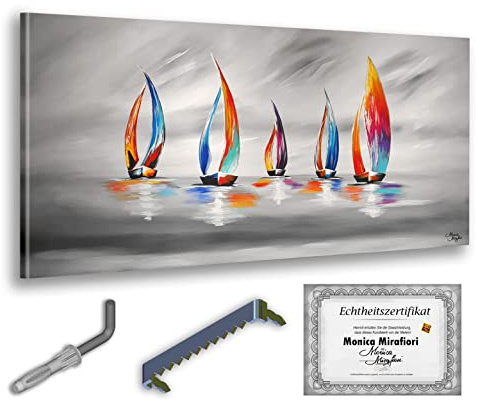 Monica Mirafiori I 140x70 cm I Quadro Dipinto a Mano I Pittura Acrilica I Arte Moderna I Quadri Moderni