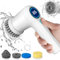 Brosse de nettoyage électrique puissante améliorée avec indicateur de puissance LED, nettoyeur de joints électrique, brosse rotative avec 4 têtes de brosse, 2 modes, nettoyant pour joints pour