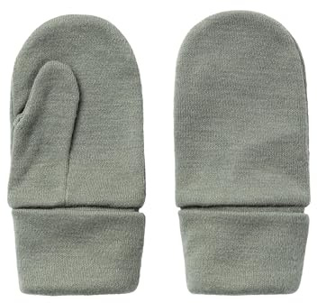 NAME IT NMMWILLIT Wool Mittens W/Thumb Manoplas, Grün, 6 para Niños