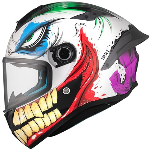 MT Helmets Casco Integral TARGO S Joke A5 Brillo Talla M ( 57/58) HOMOLOGADO 22.06