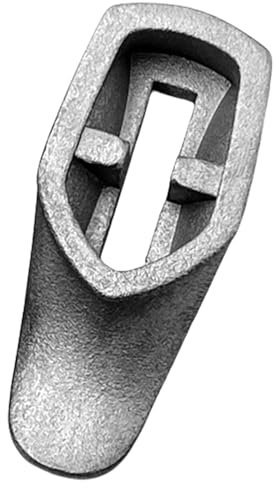 Eladcncmc Cabeza de acero de precisión de protección para sastrería, mordazas de acero inoxidable, accesorios de sastrería