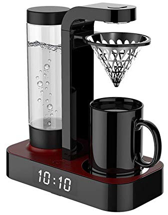 GKJHTED Cafetera con Temporizador, depósito de Agua Independiente, máquina de té automática para el hogar, Taza de cerámica para Compartir.