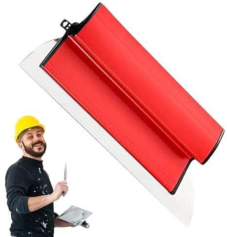 Gips Skimmer Verktyg Precisionsskrapa av Rostfritt Stål | 0.5mm Gips Verktyg för Tunnspackel För , Arbetsytor, Färg Och Put, DIY-Entusiaster Och , Bygg- Och