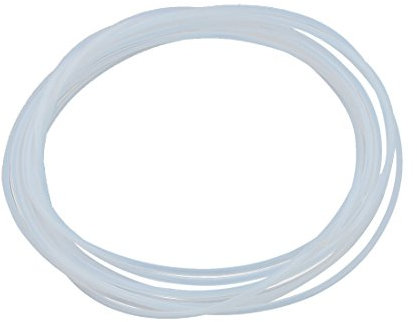 SOURCING MAP sourcing map 0,6mm x 1mm de PTFE de alta capacidad de lubricación Tubo de 5 metros de 16.4 pies para Electrónica