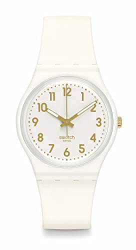 SWATCH Montre Gent Bio SO28W106-S14 White Bishop, Bracelet