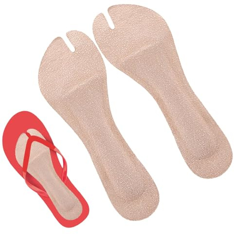 Flip Flop Cushion Insoles for Sandals, Toe Separators | Forefoot Pads, Adhesive Padded Toe Protectors | Soft Forefoot Pads for Toe Sandals