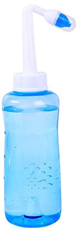 Nasal Wash Bottle, Sinus Rinse Bottle Nose Wash Cleaner, Pressure Rinse Nasal Irrigation, 300ml Nasal Wash Bottle Pot Device Nasal Irrigation, Nose Care and Moisturizing for Adult & Kid Gift for All