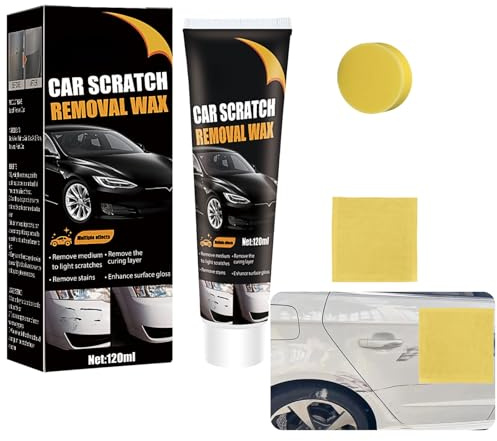 Car Scratch Remover - Car Scratch Repair Paste for Car Scratches & Scuff Removal - Car Paint Quick Removing Scratches and Seals - Car Polish for All Paint Types