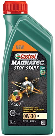 CASTROL Magnatec Stop-Start 0W-30 D, Huile Moteur, 1L