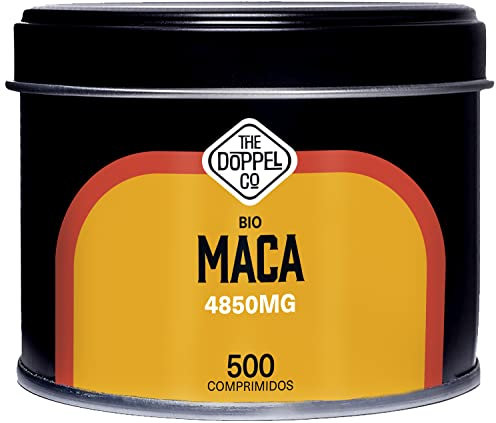 Maca Bio Peruviana Andina 4850mg - 500 compresse - Estratto 5:1-4 Mesi - Maca Peruviana Pura - Integratore Energia e Vitalità - Senza Plastica - Certificazione Biologica Ufficiale