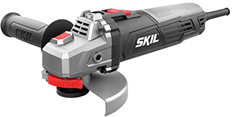 SKIL Amoladora angular 9021 AA (600 W, máx. discos de 125 mm de diámetro, cubierta protectora, tres posiciones de agarre lateral) F0159021AA