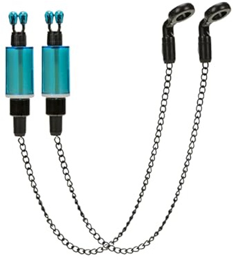 Bobbins Carp Fishing, 2pcs Fishing Bobbins, Bite Alarm Chain, Bite Indicators for Carp Fishing Swingers, Practical Night Fishing Accessories for Beginners