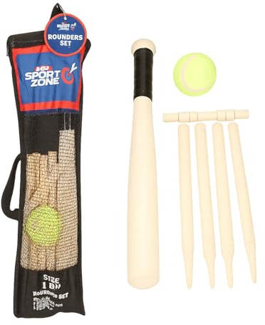 A2Z Rounders Set All In One Garden Game Kit Bat Ball Posts Carry Bag