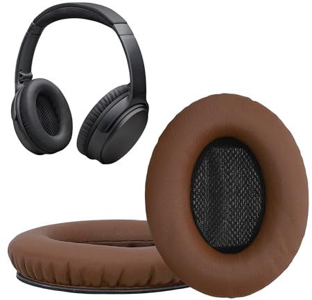 kwmobile 2X Ohr Polster für Bose Quietcomfort 35 35II 25 15 / QC35 QC35II QC25 QC15 Ohrpolster - Ersatz Ohrpolster - Kopfhörer Ersatzteile - Kopfhörer Ersatzpolster für Over Ear Headphones