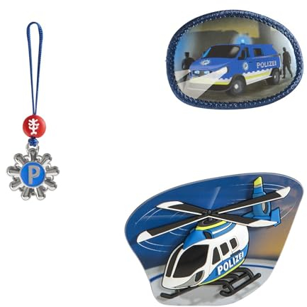 Step by Step Magic MAGS Helicopter Sam, 3-teilig, 2 Magnet-Applikationen und 1 Anhänger, als Ergänzung für den Schulranzen oder Vorschulrucksack