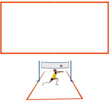 Set di linee di confine - Kit per marcatura di linee di taglio, nastro per limiti, per sport | giochi di allenamento flessibili per marcatori sul campo, linee di allenamento per tennis, calcio