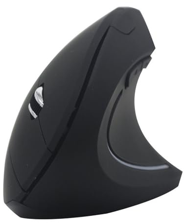 Komfort-Scroll-Mäuse – kabelloser USB-Clicker, vertikales Empfänger-Werkzeug | Wiederaufladbares Eingabegerät für Reisen auf Laptop, Spielkonfiguration