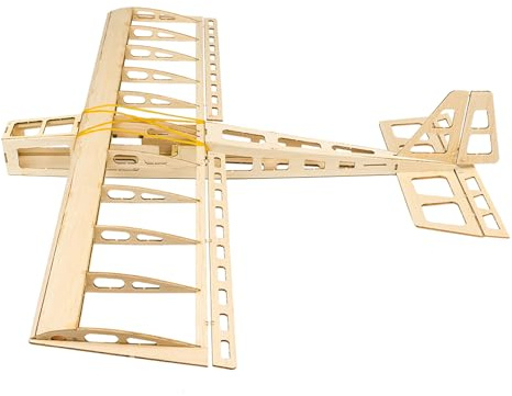 Aumotop STICK-06 Kit de Avión Balsa sin Ensamblar - Modelo de Avión Eléctrico Bricolaje para Constructores Primerizos - Dancing Wings Hobby 580 Mm Envergadura RC Juguete Volador (Tipo de Kit)
