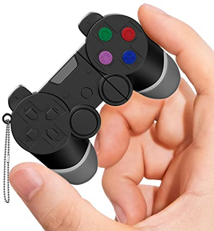 64 GB USB 3.0 Stick Witzig Speicherstick Schwarz Cool Spielcontroller 64GB USB-Flash-Laufwerk High Speed Memory Stick Lustiger Pendrive Datenspeicher Flash Drive Geschenk by FEBNISCTE