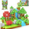Toylogy 100PCS Magnetische Bausteine-Bauen Mine Magnete Welt Edition für Jungen und Mädchen im Alter von 3 4 5 6 7 8, Magnetspiel Outdoor Spielzeug für Kinder Geschenke ab 3+ Jahre Mädchen Jungs