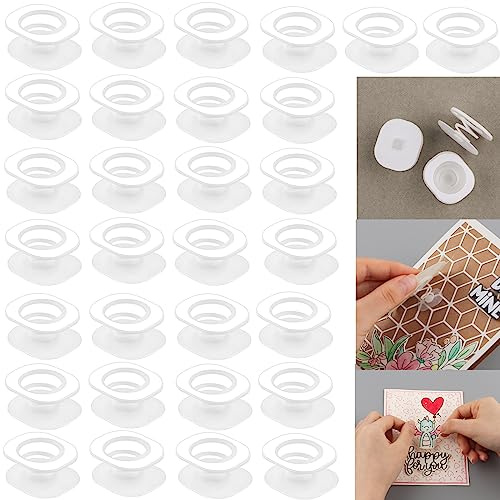 CYFUN DESIGN 30 Pieces Action Wobbles Set Self-Adhesive Mini Wobble Springs to Add Movement to Your Interactive Cards Bundle Wobblers Movers DIY Scrapbooking,Add Some Action to Project