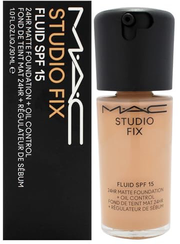 MAC Studio Fix Fluid SPF15 24HR Matte Foundation + Oil Control No.NC37 (30 ml)