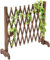 ELzEy Holzzaun/Teleskopzaun/Haustierzaun/Gartenzaun für den Außenbereich/Zaun/Gitterdekoration (90 cm)