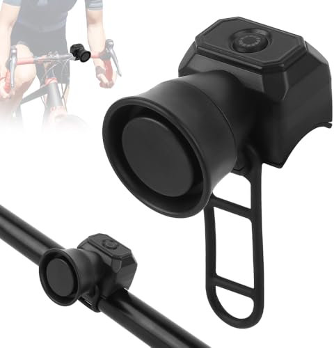 LYPPUL Campanello Elettrico per Bicicletta, 120 dB Campanello Elettrico Rumoroso, IPX4, Impermeabile, Ricaricabile, con Suonerie per Bambini, Bici da Corsa, Scooter Elettrico, Mountain bike